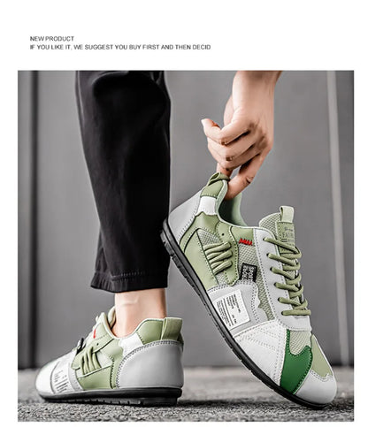 High-Quality Shoes for Men Summer New Mesh Breathable Youth Leisure Running Sneakers Walking Men Shoes Light Sneakers Zapatillas