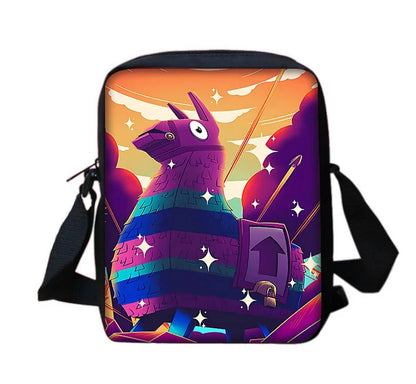 Hot Classic Game Fortnite Boys and Girls Printed Shoulder Messenger Bag Child Casual Handbag Men Women Phone Bag Shopping Bag