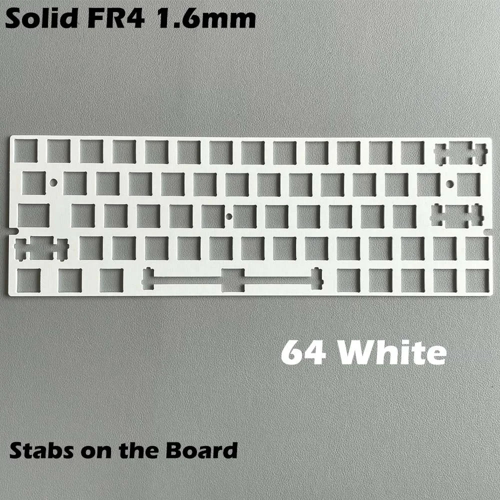 Hot-Swap 64RGB Mechainical Keyboard Custom PCB Compatibal With GH60 Wooting 60he RAKK PCB Kit optional