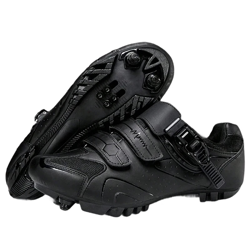 Pantofi de ciclism MTB neutri, compatibili cu pantofii de ciclism de șosea Pelaton, pantofi sportivi de ciclism pentru bărbați, cu design cu benzi reflectorizante