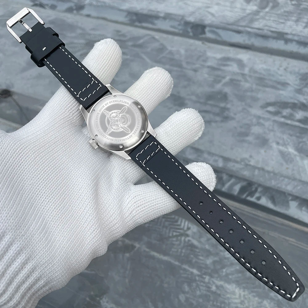 STEELFLIER Official SF792 GMT Mechanische Armbanduhr NH34 Uhrwerk Super BGW9 C3 Leuchtmasse 200M wasserdichte Luxus-Taucheruhr für Herren