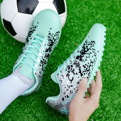 Nouvelles chaussures de football pour hommes, idéales pour les matchs sur gazon, l'entraînement et le soccer, crampons antidérapants, pour intérieur et extérieur, baskets de futsal de haute qualité, meilleures ventes.