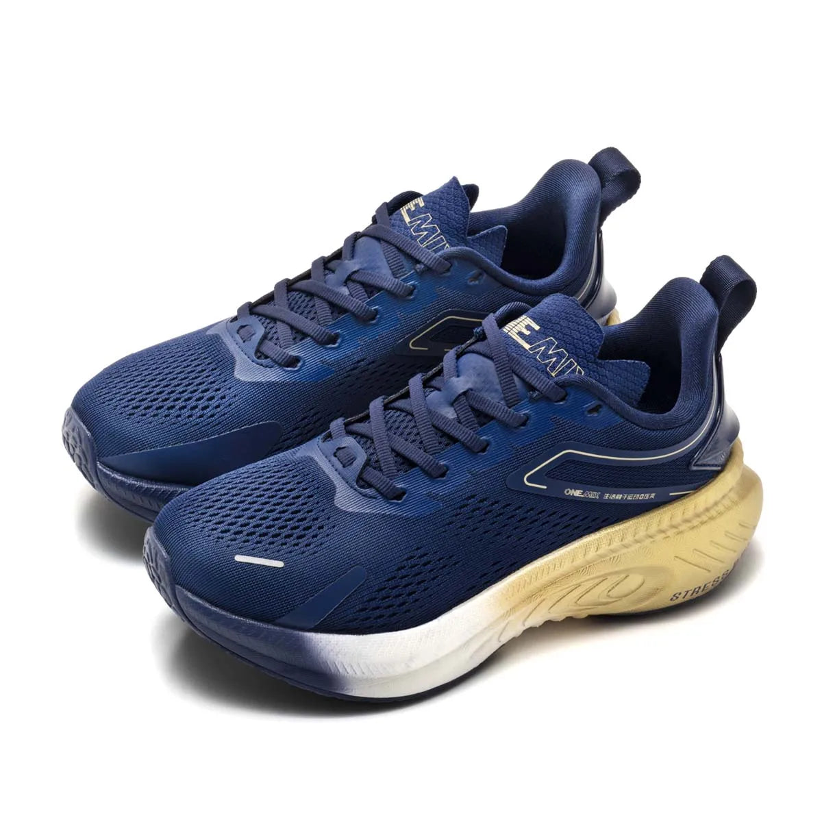 ONEMIX New Style Autumn Winter Men's Running Shoes Outdoor Jogging Cushioning Breathable Lightweight Elastic Sports Sneakers
