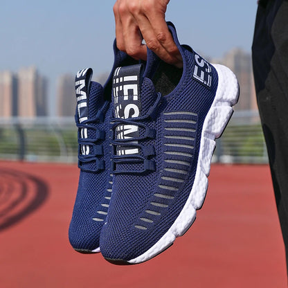 Hommes chaussures décontractées baskets respirant athlétique léger en plein air course chaussures de sport pour hommes marche Tennis Jogging chaussures