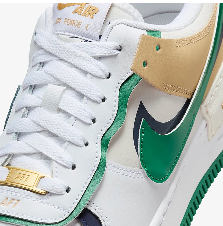 Nike originalni ženski športni copati AF1 Shadow z debelo podplatom, odporni na obrabo, za vsakdanjo rabo, DZ1847-102