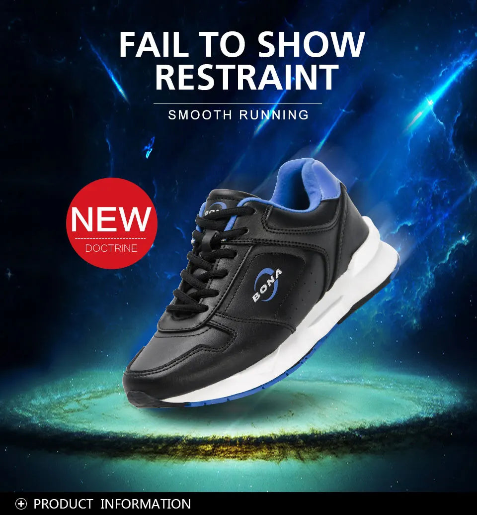 BONA 2023 New Designers Brand Classics  Light Sneakers Women Fashion Running Shoes Casual Walking Footwear Ladies Comfort