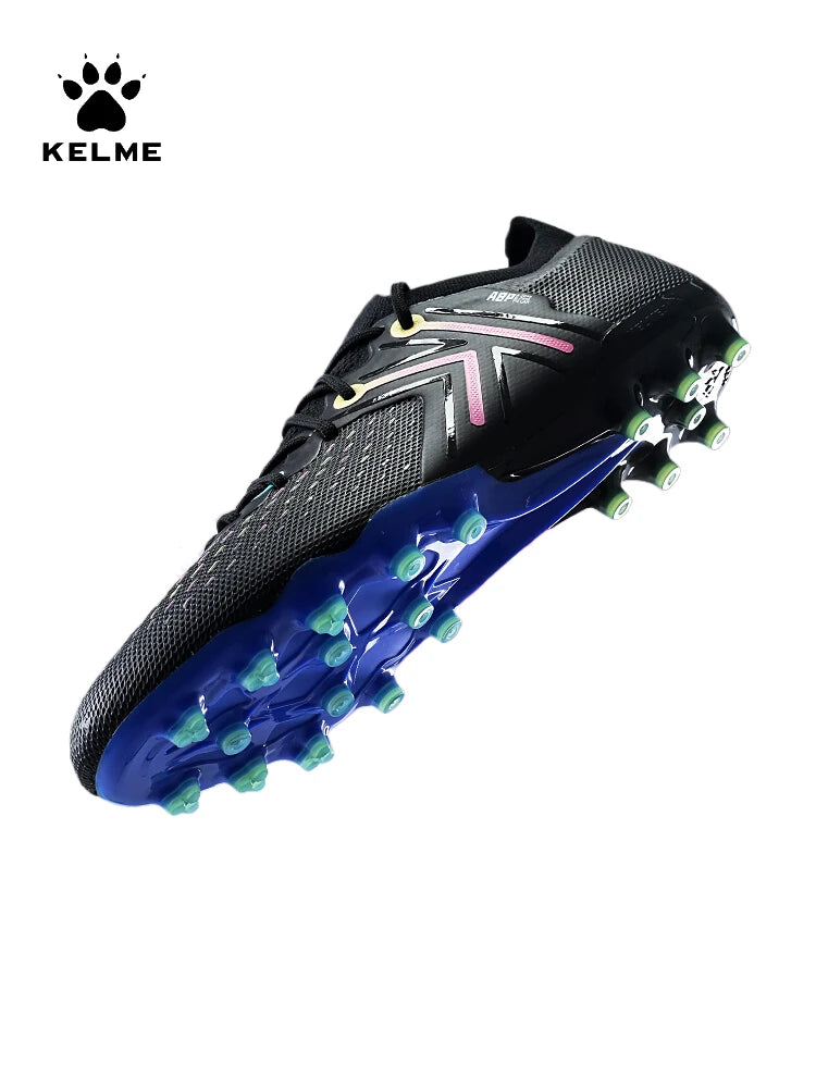 KELME chaussures de football adulte MG chaussures de football à ongles courts chaussures d'entraînement de compétition professionnelle d'herbe pour jeunes chaussures de football