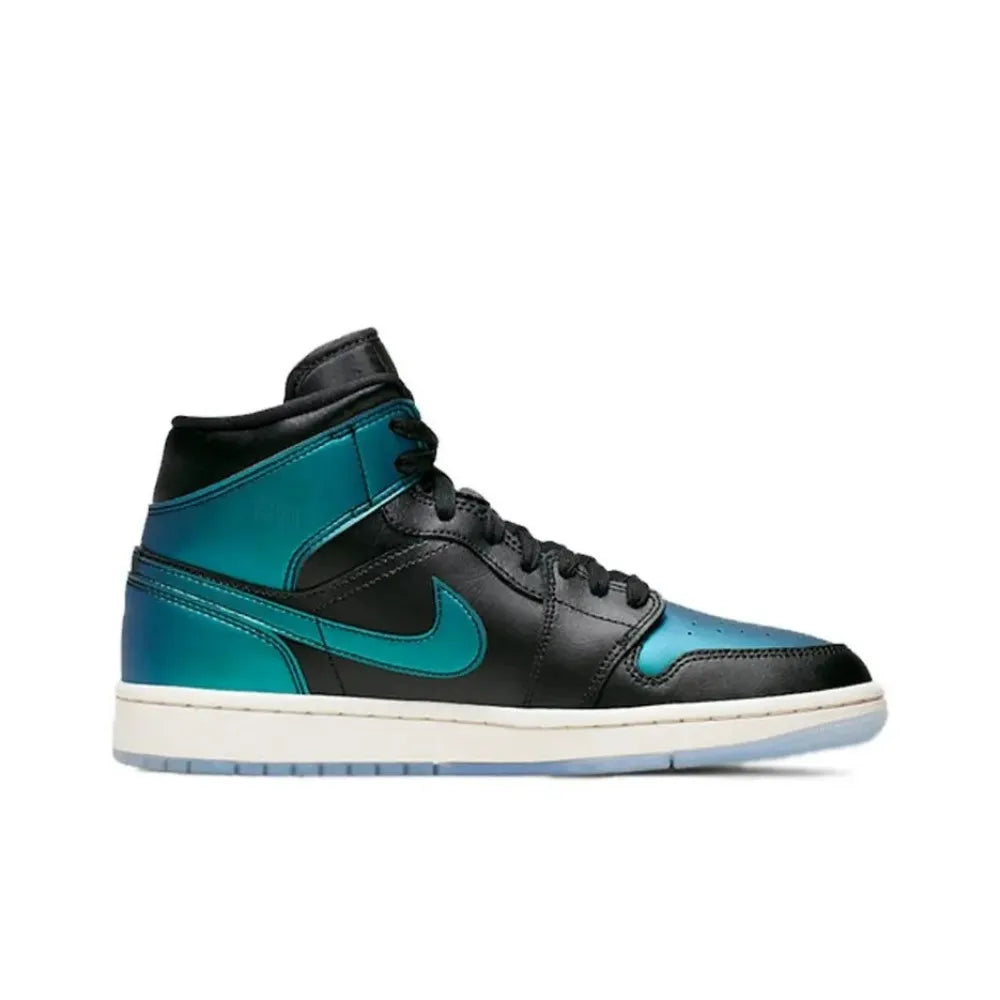 Nike Air Jordan 1 Mid unisex košarkarski copati, klasičen dizajn, protizdrsni in trpežni, izjemna zmogljivost BQ6472-009