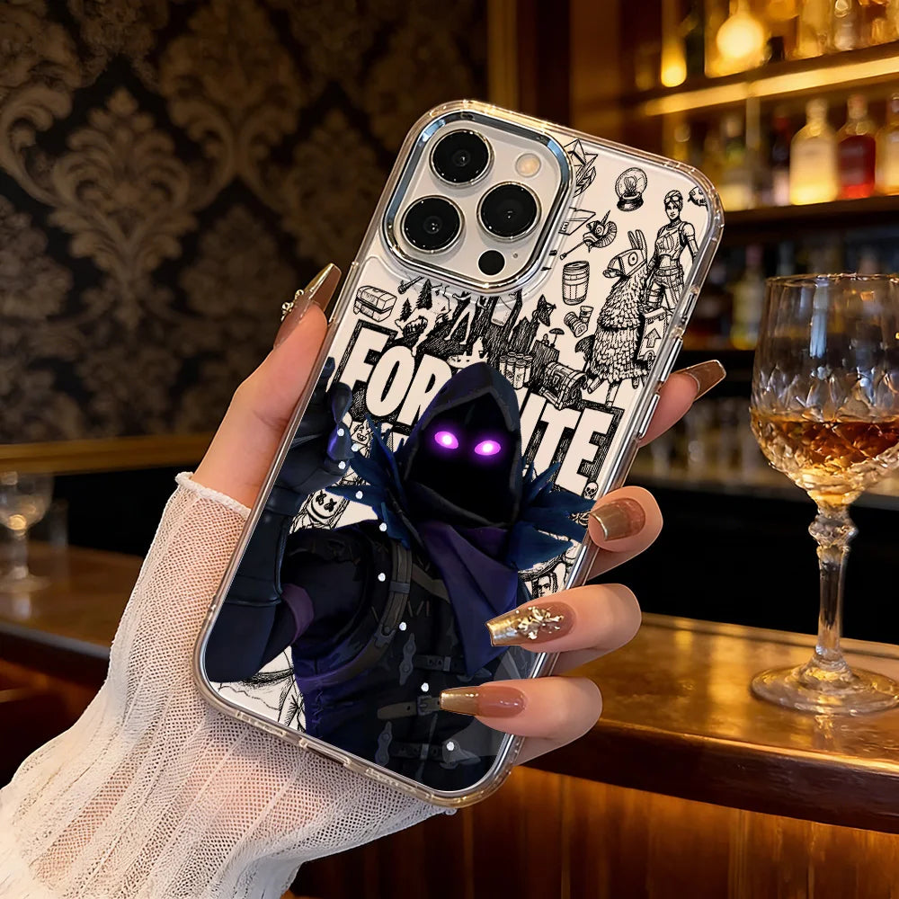 Cartoon Battle Royale Fortnite Phone Case For Xiaomi Mi 15 14T 14 12T 11T 11 Lite Poco M7 X7 X6 F5 F6 X5 X4 GT Pro 4G 5G Cover