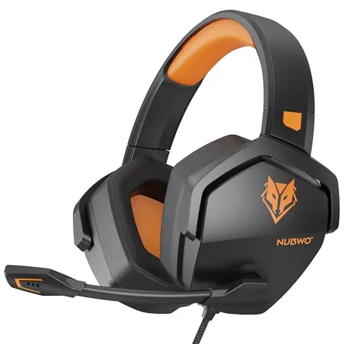 NUBWO N16 Casque Gamer avec Micro Anti-Bruit, Son Stéréo et Design Confortable pour PS5, PS4, Xbox One, Switch, PC, Ordinateur Portable et Mac