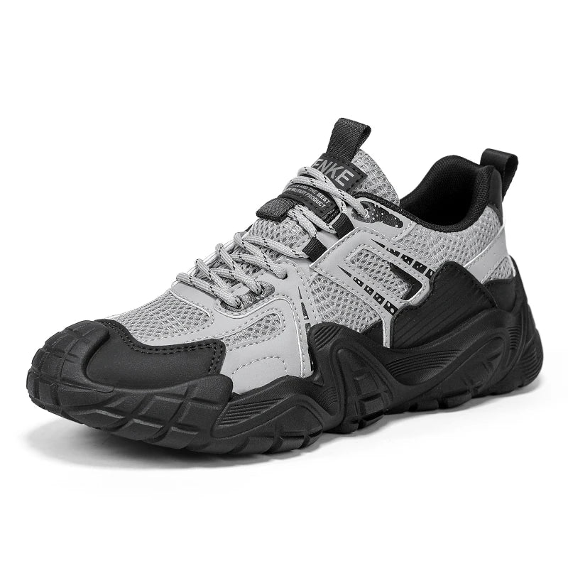 2026 New Casual Leather Outdoor Shoes British Style High-Quality Men's Non-Slip Designer Walking Flats Fashion Thick Bottom Shoes