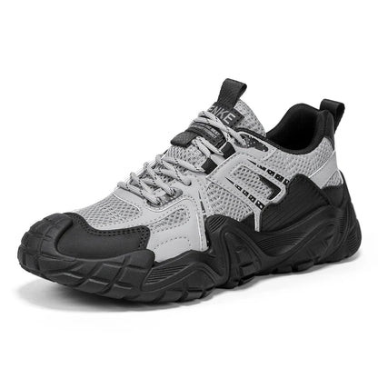 2026 New Casual Leather Outdoor Shoes British Style High-Quality Men's Non-Slip Designer Walking Flats Fashion Thick Bottom Shoes