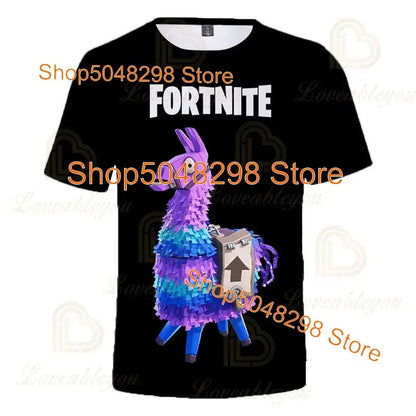 Fortnite Men and Women Victory Children's Wear Battle Royale 3d Swearshirt Boys Girls Clothes Tops Kids T-shirt Hero Teen Tops