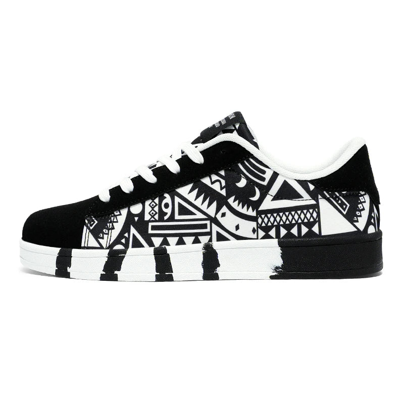 YRZL skateboard shoes for men, canvas sneakers, casual breathable walking shoes, lightweight flat shoes, street trend sport shoe