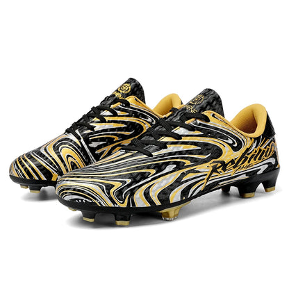 Nouvelles chaussures de football pour hommes et enfants, crampons ultralégers antidérapants pour terrain en gazon, chaussures de football professionnelles pour adultes, chaussures d'entraînement pour garçons, livraison di