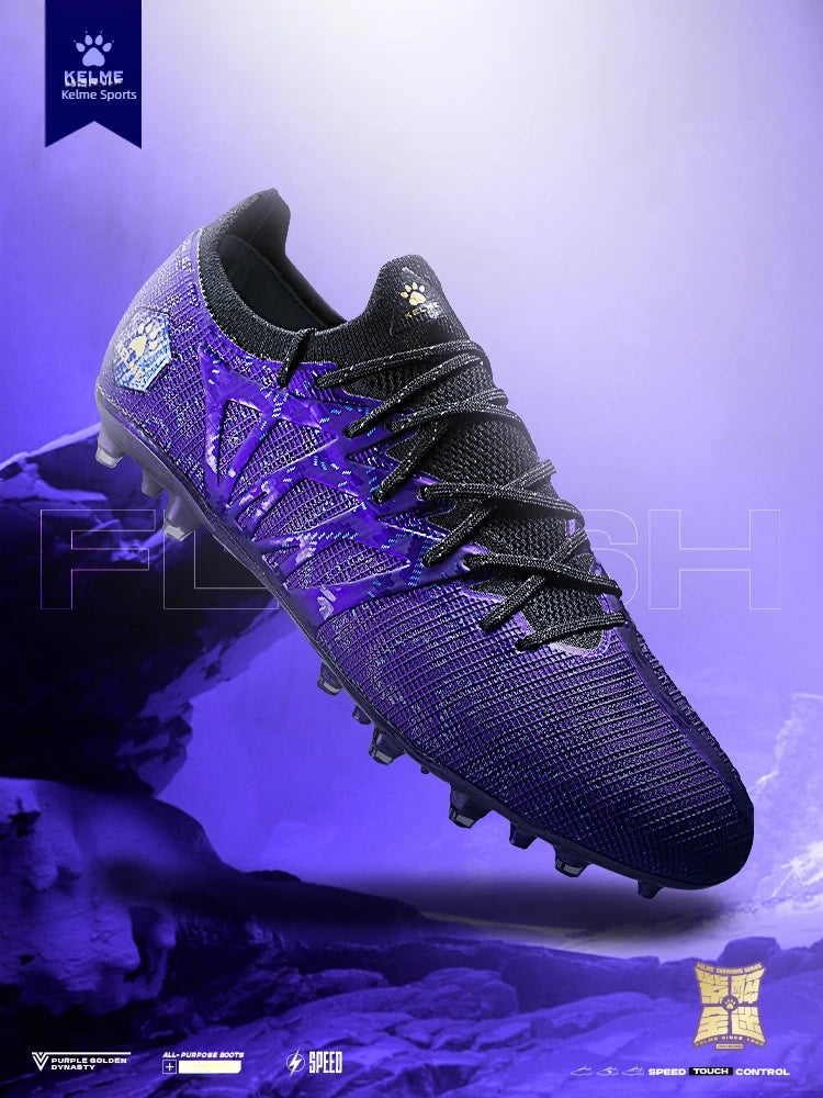 KELME Zapatos de fútbol para adultos. Botas de fútbol para hombre Blast 3.0 con tacos cortos. Zapatillas deportivas MG Professional para partido y entrenamiento. Transpirables.