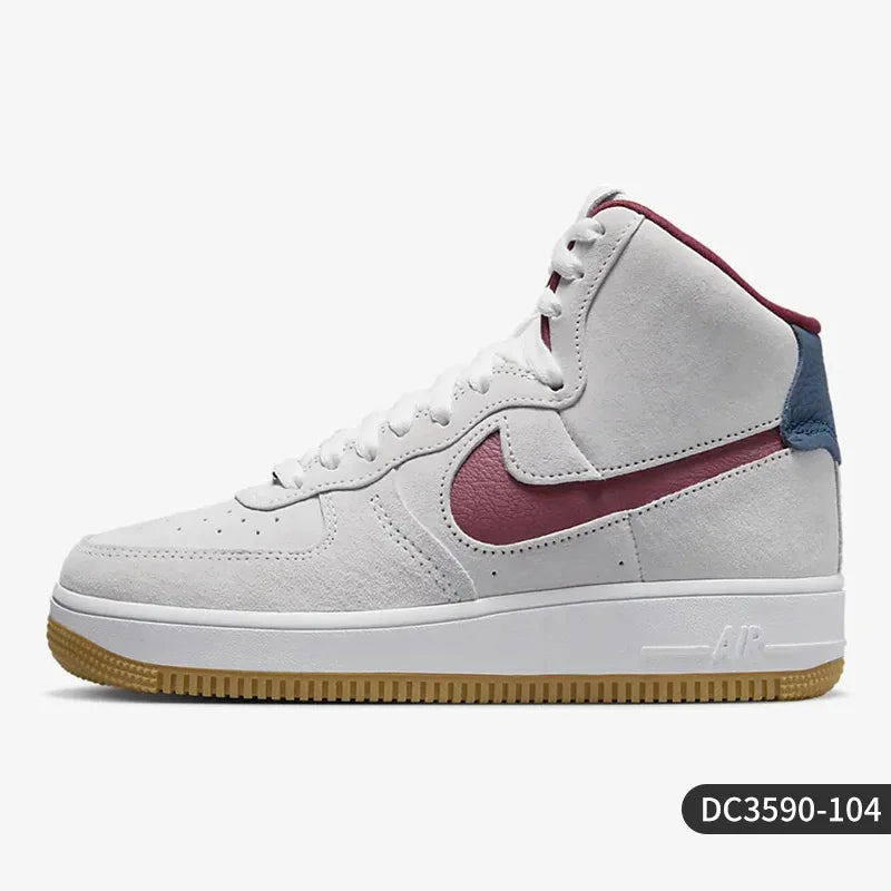 Nike Air Force 1 originali da uomo e da donna, scarpe sportive comode a scollo alto per lo sport DC3590-104