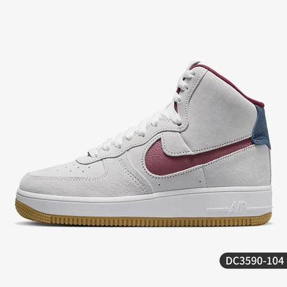 Nike Air Force 1 originali da uomo e da donna, scarpe sportive comode a scollo alto per lo sport DC3590-104
