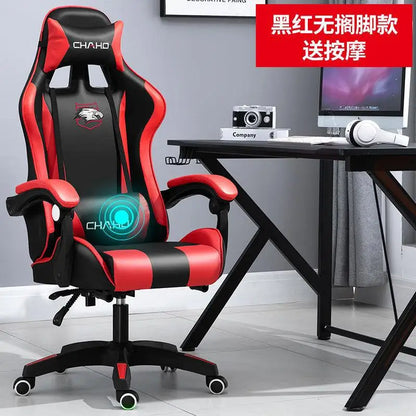 Joylive WCG High-quality Leather Computer Gaming Chair Cafe Racing Chair for Office and Game Room