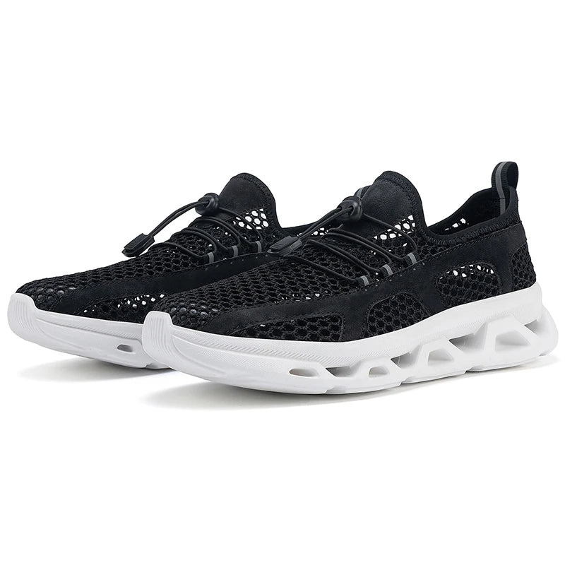 Hombres, mujeres, zapatillas de vadeo de secado rápido, transpirables, AquaIn Upstream, antideslizantes, para deportes al aire libre, resistentes al desgaste, zapatillas de playa, tallas 39-46