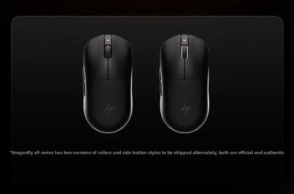 ATK Dragonfly A9 kabellose Bluetooth-Gaming-Maus, ergonomisches Design, schnelle Reaktion, PAW3950 Ultra, 800mAh, leicht, 8KHz, E-Sports