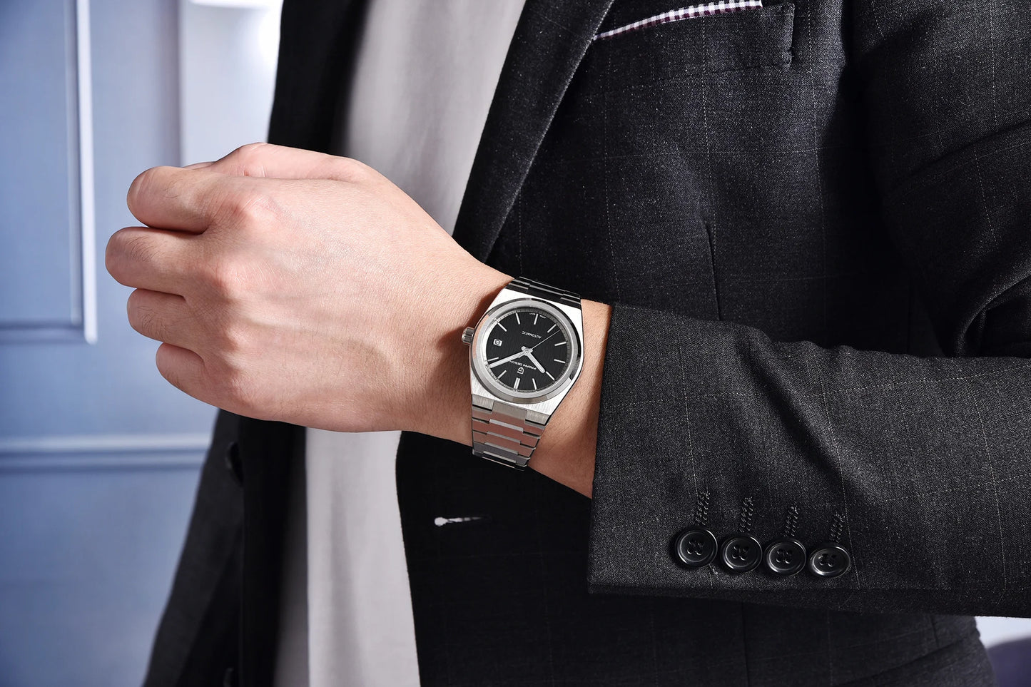 Pagani Design Men's Fashion Automatic Mechanical Watch Miyota8215 Luxury Sapphire AR Coated Stainless Steel Waterproof