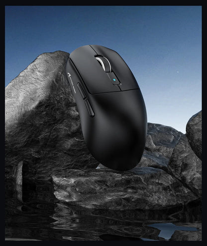 ATTACK SHARK R6 PAW3950MAX Wireless Gaming Mouse, 39g Ultralight, 8KHz Polling Rate, 42,000 DPI, Tri-Mode Bluetooth & 2.4G Gaming Mouse