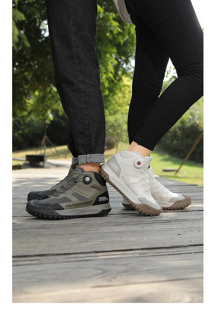 CAMSSOO Hiking Shoes Men Snow boots Outdoor Sports Climbing Shoes women Trekking Sneakers ankle boots hunting shoes travel boots