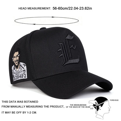 Unisex E Embroidery Baseball Caps Spring Autumn Outdoor Adjustable Casual Hats Sunscreen Hat Sports Cap