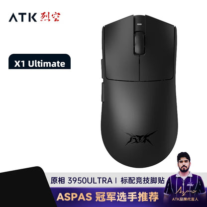 ATK Blazing Sky X1 Wireless Gaming Mouse, 8K Polling Rate, PAW3950 Ultra Sensor, 32,000 DPI, Tri-Mode Bluetooth & 2.4GHz Lightweight FPS Gaming Mouse