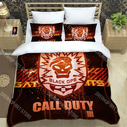 3D Print Call of Duty Game COD Bedding Set Twin Queen King Full Size Duvet Cover Pillowcase Bed boys girls Adult Home Textiles