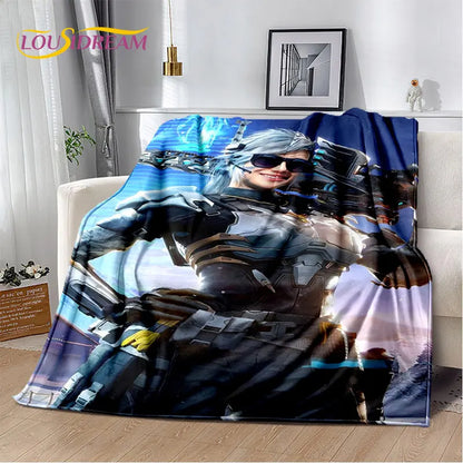 3D COD,Call of Duty Game Gamer Soft Plush Blanket,Flannel Blanket Throw Blanket for Living Room Bedroom Beds Sofa Office Cover