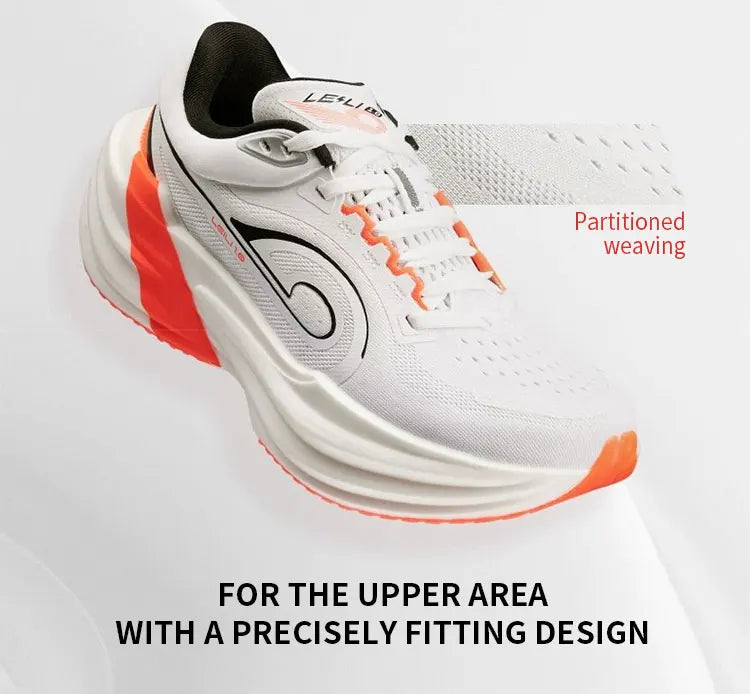 QIAODAN TG1.0 Marathon-wedstrijdschoenen voor heren, schokdempend, met hoge veerkracht, voor langeafstandstraining, hardloopschoenen QDB023253285