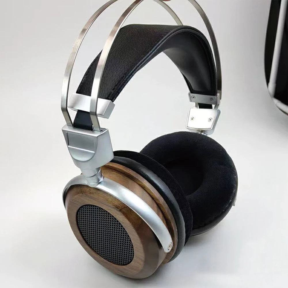 Kit de coque pour écouteurs DIY Walnut pour écouteurs. Accessoires pour écouteurs supra-auriculaires
