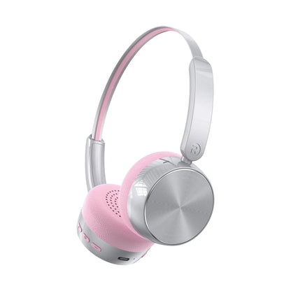 Casque sans fil rétro Bluetooth 5.4, écouteurs supra-auriculaires, 80H d'autonomie, haut-parleur 40mm, charge Type-C, coussinets doux, micro intégré
