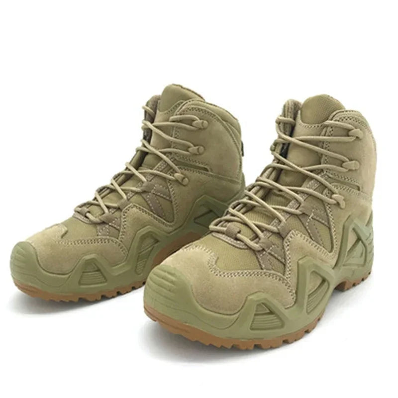 Tactical Hunting Boots Men Special Force Desert Hiking Boots Outdoor Hiking Ankle Shoes Men's Sneakers
