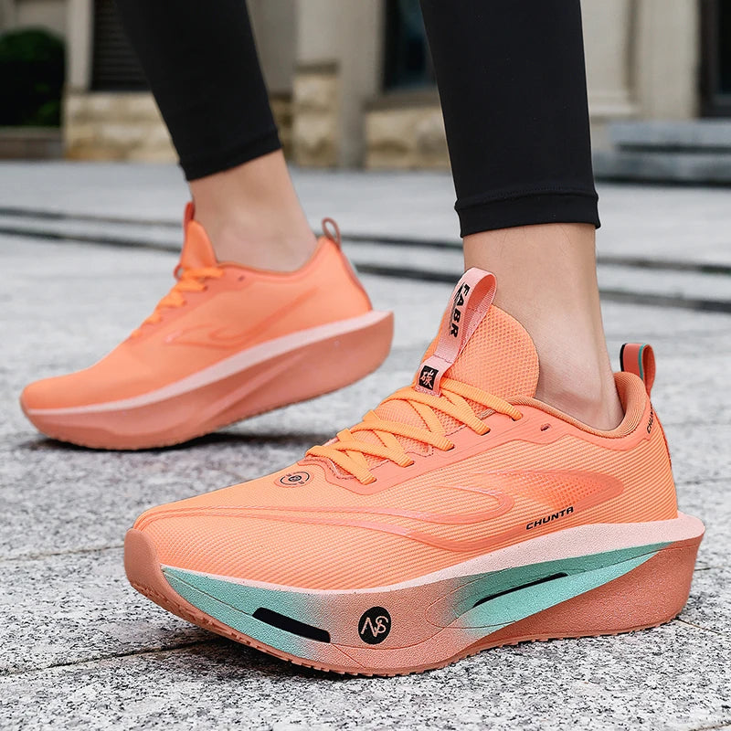 Men's Running Shoes 2025 New Professional Cushioned Breathable Marathon Fashion Sports Training Lightweight Sneakers