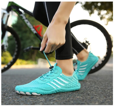 Uomo Donna Scarpe da acqua Scarpe acquatiche Scarpe drenanti Sport da spiaggia Sandali da nuoto Asciugatura rapida Canottaggio A piedi nudi Immersioni Pesca Surf Sneakers