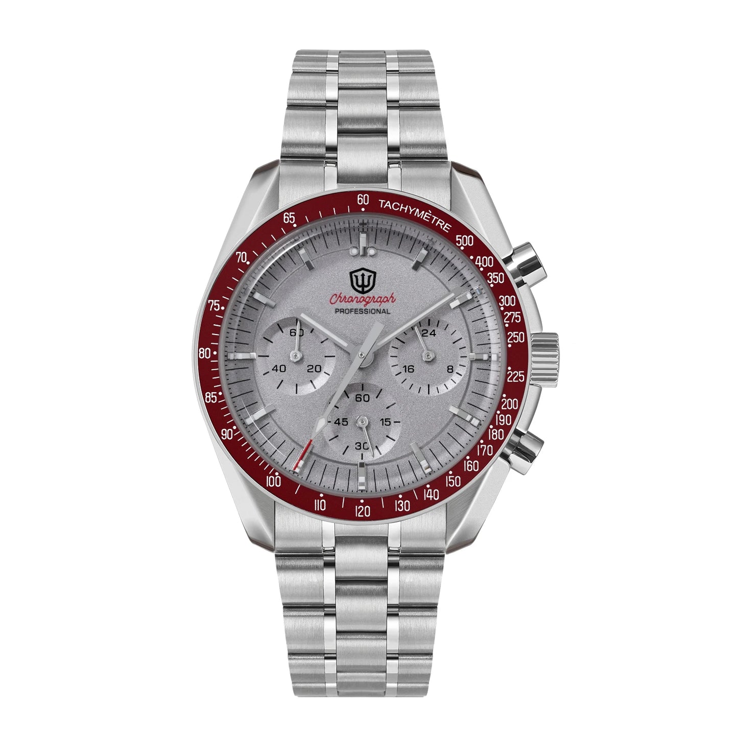 Watchdives New Wd1863 Quartz Men's Watch VK63 Chronograph Bubble Sapphire Waterproof 39Mm Steel Top Brand Luxury Business Watch
