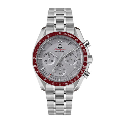 Watchdives New Wd1863 Quartz Men's Watch VK63 Chronograph Bubble Sapphire Waterproof 39Mm Steel Top Brand Luxury Business Watch