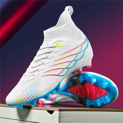 2026 Superfly FG Football Boots Outdoor Soccer Cleats Black Shoes Soft Sport Professional Shoes Breathable Comfortable Boots Plus