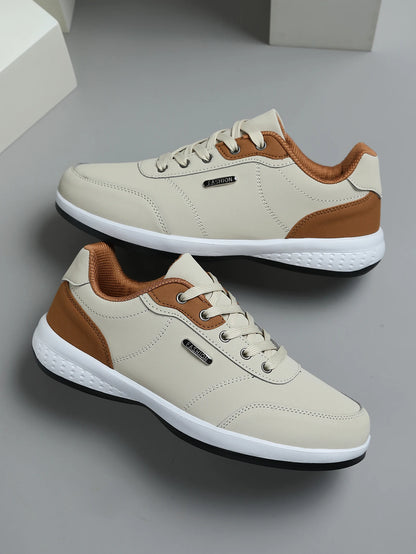 Pantofi de mers pe jos impermeabili pentru bărbați „Four Seasons”, pantofi sport casual din piele pentru bărbați, pantofi de camping antiderapanti, pantofi de tenis pentru bărbați