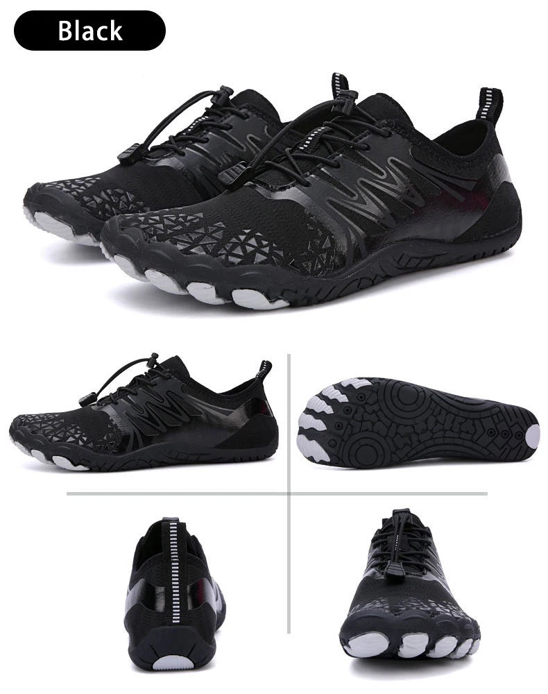 EOCENE Uomo Donna Scarpe acquatiche per sport all'aperto a piedi nudi: ad asciugatura rapida, per spiaggia, nuoto, fitness, guado, escursionismo, ciclismo, scarpe da ginnastica acquatiche