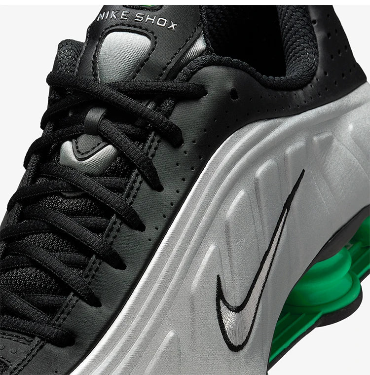 Nike Authentic Shox R4 Herren-Laufschuhe aus strapazierfähigem Mesh mit Stoßdämpfung HQ1988-006
