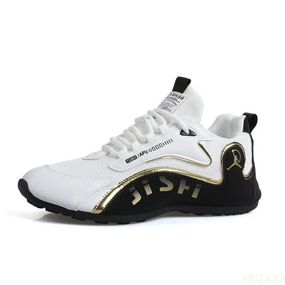 Zapatos casuales para hombre de talla grande, para primavera y otoño, con suela gruesa para aumentar la altura; tendencia de nicho; versátiles; zapatos deportivos planos para hombre