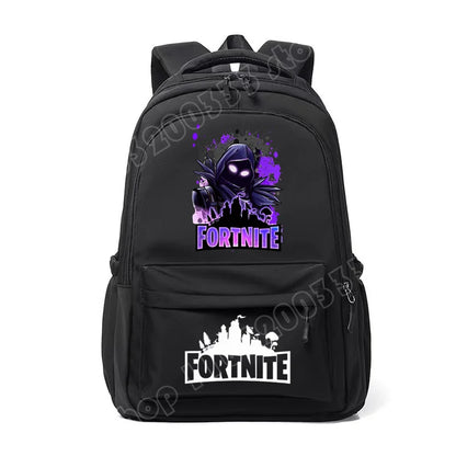 Fortnites Kids Backpack Portable Large Capacity Student Schoolbag Cartoon Printed Shoulder Bag School Supplies for Boys Gift