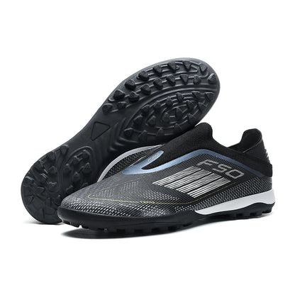Men's Soccer Shoes Training Football Boots Indoor Sneakers TF Long Spikes Match Futsal Ultralight Breathable Cleats Drop Shipping