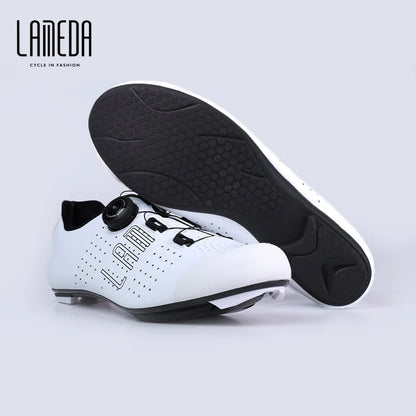 LAMEDA Pro kolesarske čevlje Lock Shoes cestno kolo moški in ženske trda podplat kolesarske čevlje MTB kolesarska ekipa Lock Shoes