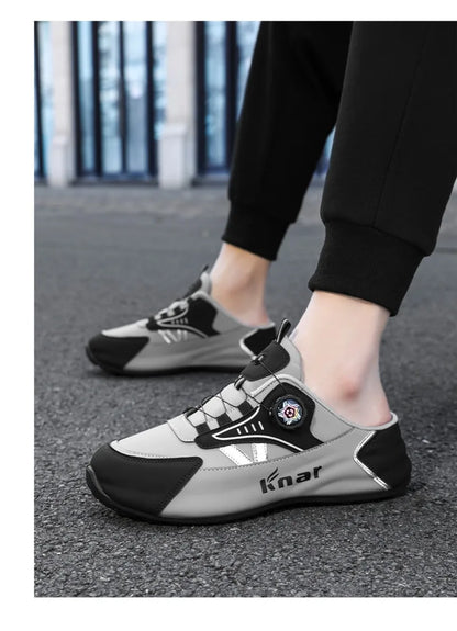 Platform-sneakers med åndbart, trendy mesh til sommeren, nye sports- og fritidssko til mænd i store størrelser 39-48
