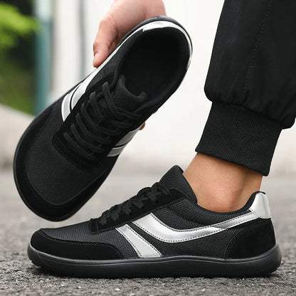 Men Shoes Wide Toe Sneakers Fashion New Soft Sole Wide Last Shoes Outdoor Casual Shoe Unisex Mesh Barefoot Shoes Tenis De Hombre